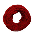 Womens Twist Pattern Gestrickte Winter Circle Loop Schal Snood (SK104)